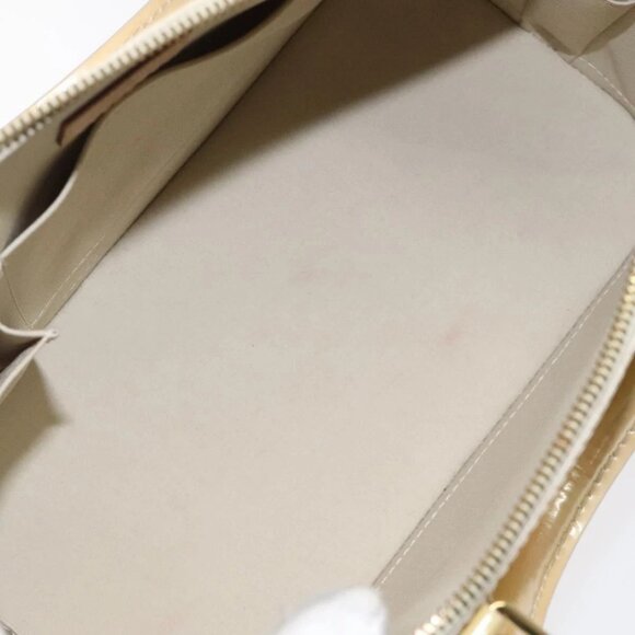 LOUIS VUITTON Monogram Vernis Alma PM Hand Bag Broncorail M91445 LV Auth bs25326 - Picture 10 of 16